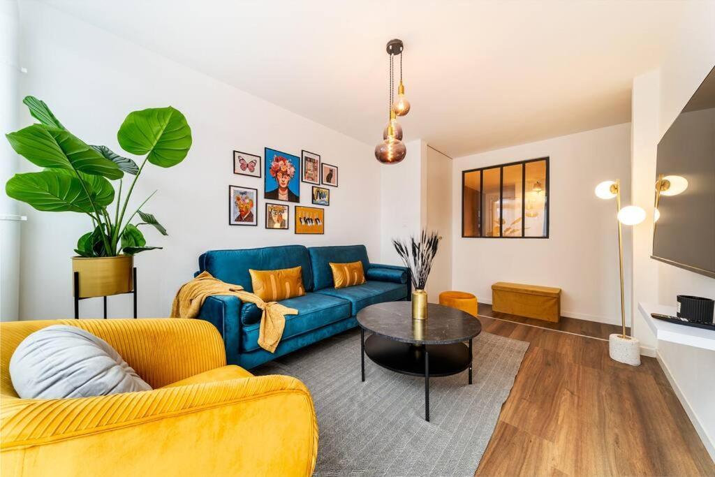 Le Cocon Retro-Chic A La Capitale Apartment Saint-Denis Exterior foto